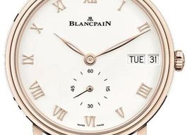Blancpain Villeret 6652-3642-55B (2026) - Wit wijzerplaat 41mm Roségoud