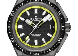 Zenith Defy 97.9600.3620/21.I300 (2026) - Zwart wijzerplaat 43mm Titanium