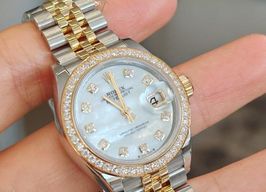 Rolex Lady-Datejust 279383RBR (2026) - Pearl dial 28 mm Gold/Steel case
