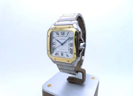 Cartier Santos W2SA0009 (2023) - Silver dial 40 mm Steel case