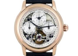 Frederique Constant Manufacture Tourbillon FC-975S4H9 (2024) - Zilver wijzerplaat 42mm Roségoud