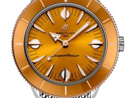 Breitling Superocean Heritage U10340281I1A1 (2026) - Geel wijzerplaat 38mm Staal