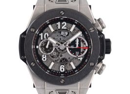 Hublot Big Bang Unico 411.NM.1170.RX (Unknown (random serial)) - Transparent dial 46 mm Titanium case