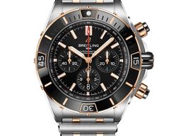 Breitling Chronomat UB0136251B1U1 (2025) - Black dial 44 mm Gold/Steel case