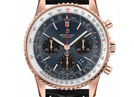 Breitling Navitimer 1 B01 Chronograph RB0121211C1P1 (2023) - Blue dial 43 mm Red Gold case