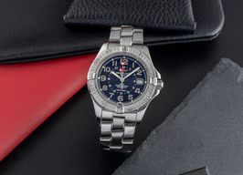 Breitling Colt GMT A32350 (Unknown (random serial)) - Black dial 40 mm Steel case