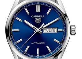 TAG Heuer Carrera Calibre 5 WBN2012.BA0640 (2025) - Blue dial 41 mm Steel case