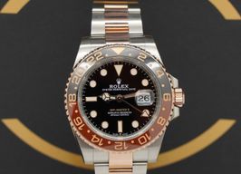 Rolex GMT-Master II 126711CHNR (2021) - Zwart wijzerplaat 40mm Goud/Staal