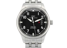 IWC Pilot Mark IW326504 (2015) - Zwart wijzerplaat 41mm Staal