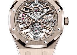 Audemars Piguet Royal Oak Tourbillon 26735SG.OO.1320SG.01 (2025) - Transparent dial 41 mm Yellow Gold case