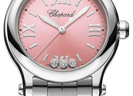Chopard Happy Sport 278590-3012 (2026) - Pink dial 30 mm Steel case