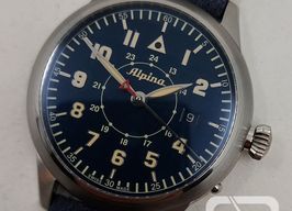 Alpina Startimer AL-525NBG4SH6 (2024) - Zwart wijzerplaat 44mm Staal