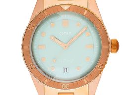 Oris Divers Sixty Five 01 733 7771 3157-07 8 19 15 (2023) - Green dial 38 mm Bronze case