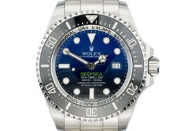 Rolex Sea-Dweller Deepsea 116660 (2018) - Blauw wijzerplaat 44mm Staal