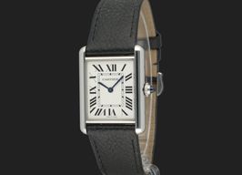 Cartier Tank WSTA0041 (2022) - Wit wijzerplaat 34mm Staal