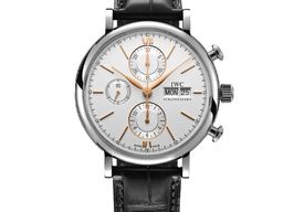 IWC Portofino Chronograph IW391031 (2025) - Zilver wijzerplaat 42mm Staal