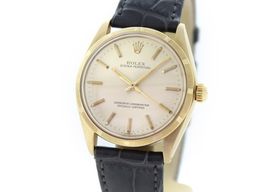 Rolex Oyster Perpetual Date Unknown  (1977) - Champagne wijzerplaat 34mm Geelgoud
