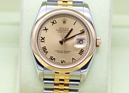 Rolex Datejust 36 116203 (Unknown (random serial)) - Champagne dial 36 mm Gold/Steel case
