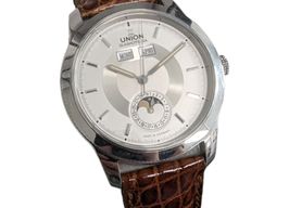 Union Glashütte Tradition 26-41-03-04-10 (2000) - White dial 39 mm Steel case