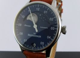 Meistersinger Lunascope LS908 (2024) - Blauw wijzerplaat 40mm Staal