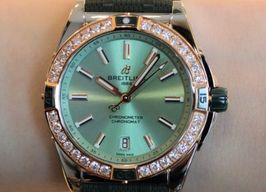 Breitling Chronomat 38 U17356531L1S1 (2025) - Pink dial 38 mm Gold/Steel case