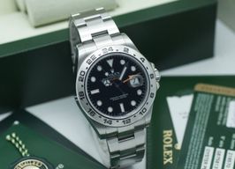 Rolex Explorer II 216570 (2012) - Black dial 42 mm Steel case
