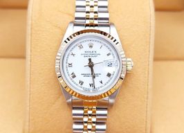 Rolex Datejust 69173 (1986) - White dial 26 mm Gold/Steel case