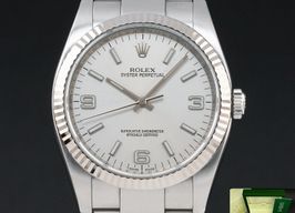 Rolex Oyster Perpetual 36 116034 (2009) - Silver dial 36 mm Steel case