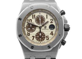 Audemars Piguet Royal Oak Offshore 26470ST.OO.A801CR.01 (2015) - Champagne dial 42 mm Steel case