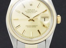 Rolex Datejust 1600 (1975) - Goud wijzerplaat 36mm Goud/Staal