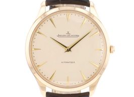 Jaeger-LeCoultre Master Ultra Thin Q1332511 (Unknown (random serial)) - Beige dial 41 mm Rose Gold case