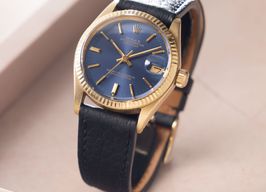 Rolex Datejust 6827/8 (1975) - Blue dial 31 mm Yellow Gold case