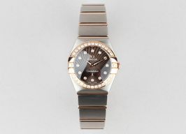 Omega Constellation Quartz 123.25.24.60.63.002 (2019) - Bruin wijzerplaat 24mm Staal