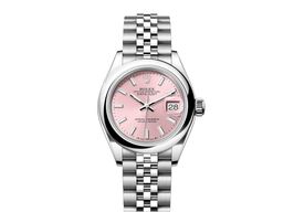 Rolex Lady-Datejust 279160-0001 (2024) - Pink dial 28 mm Steel case