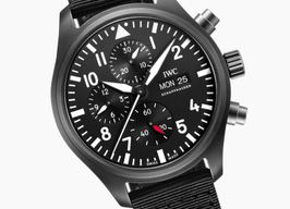 IWC Pilot Chronograph Top Gun IW389101 (2026) - Zwart wijzerplaat 45mm Keramiek