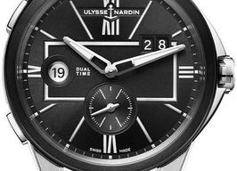 Ulysse Nardin Executive Dual Time 243-20-3/42 (2026) - Black dial 43 mm Steel case
