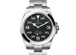 Rolex Air-King 126900 (2025) - Zwart wijzerplaat 40mm Staal