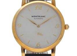 Montblanc Star Classique 107116 (2024) - Silver dial 39 mm Yellow Gold case