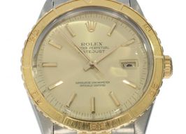 Rolex Datejust Turn-O-Graph 16253 (1985) - Goud wijzerplaat 36mm Goud/Staal