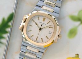 Patek Philippe Nautilus 3800 (1995) - Wit wijzerplaat 38mm Staal