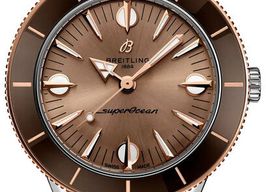 Breitling Superocean Heritage U10340E31A1A1 (2025) - Bruin wijzerplaat 38mm Staal