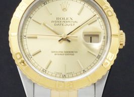 Rolex Datejust Turn-O-Graph 16263 (2000) - Gold dial 36 mm Gold/Steel case