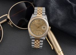 Rolex Oyster Perpetual Date 15223 (1994) - 34mm Goud/Staal