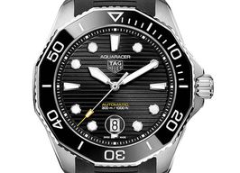 TAG Heuer Aquaracer 300M WBP201A.FT6197 (2023) - Zwart wijzerplaat 43mm Staal