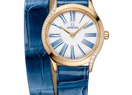 Omega De Ville Trésor 428.58.26.60.04.002 (2025) - Wit wijzerplaat 26mm Geelgoud