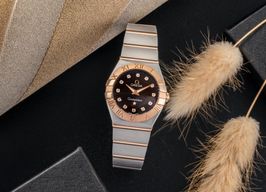 Omega Constellation Quartz 123.20.24.60.63.001 (Unknown (random serial)) - Brown dial 24 mm Steel case