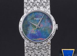 Piaget Vintage 924D7 (Unknown (random serial)) - White dial 24 mm White Gold case