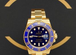 Rolex Submariner Date 116618LB (2020) - Blue dial 40 mm Yellow Gold case