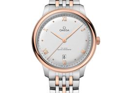 Omega De Ville 434.20.40.20.02.001 (2025) - Zilver wijzerplaat 40mm Goud/Staal