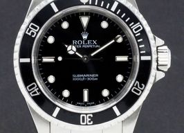 Rolex Submariner No Date 14060M (2002) - Zwart wijzerplaat 40mm Staal